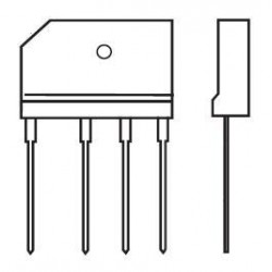 Diodes Incorporated GBJ1004-F