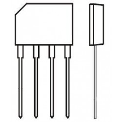 Diodes Incorporated KBP01G