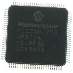 Microchip PIC24HJ256GP610A-E/PF