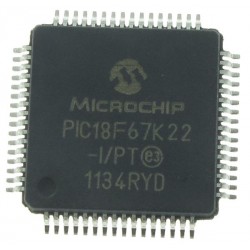 Microchip PIC18F67K22-I/PT