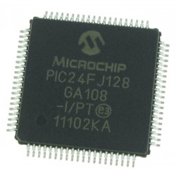 Microchip PIC24FJ128GA108-I/PT