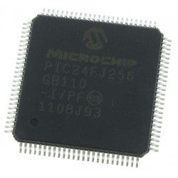 Microchip PIC24FJ256GB110-I/PF