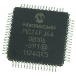 Microchip PIC24FJ64GB106-I/PT