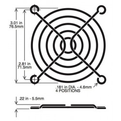 Orion Fans G80-18B