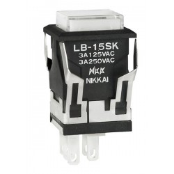 NKK Switches LB15SKW01-5F12-JB