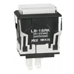 NKK Switches LB16RKW01-5F24-JB