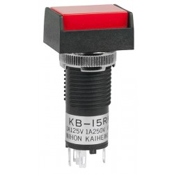 NKK Switches KB15RKW01B-CC