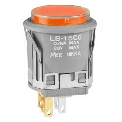 NKK Switches LB15CGG01-5D05-JD