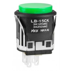 NKK Switches LB15CKW01-F