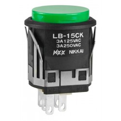 NKK Switches LB15CKW01-FJ