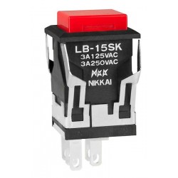 NKK Switches LB15SKW01-1C-C