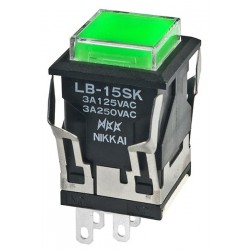 NKK Switches LB15SKW01-5F24-JF-RO