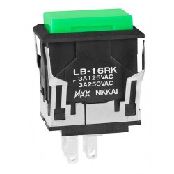 NKK Switches LB16RKW01-12-FJ