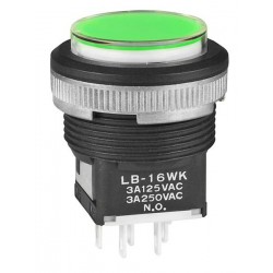 NKK Switches LB16WKW01-5F12-JF