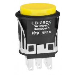 NKK Switches LB25CKW01-E