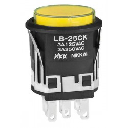 NKK Switches LB25CKW01-12-JE