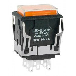 NKK Switches LB25RKW01-5D-JD