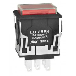 NKK Switches LB25RKW01-12-JC