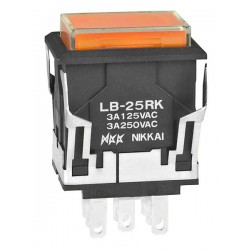 NKK Switches LB25RKW01-5D12-JD