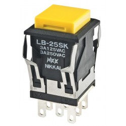 NKK Switches LB25SKW01-E