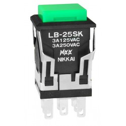 NKK Switches LB25SKW01-F