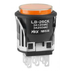 NKK Switches LB26CKW01-5D-JD