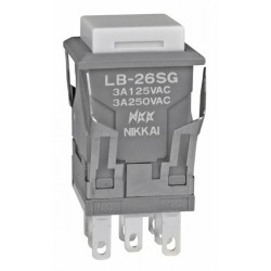 NKK Switches LB26SGW01-B