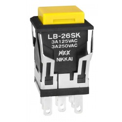 NKK Switches LB26SKW01-E