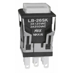 NKK Switches LB26SKW01-5C05-JB