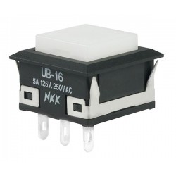 NKK Switches UB16KKW01N-B